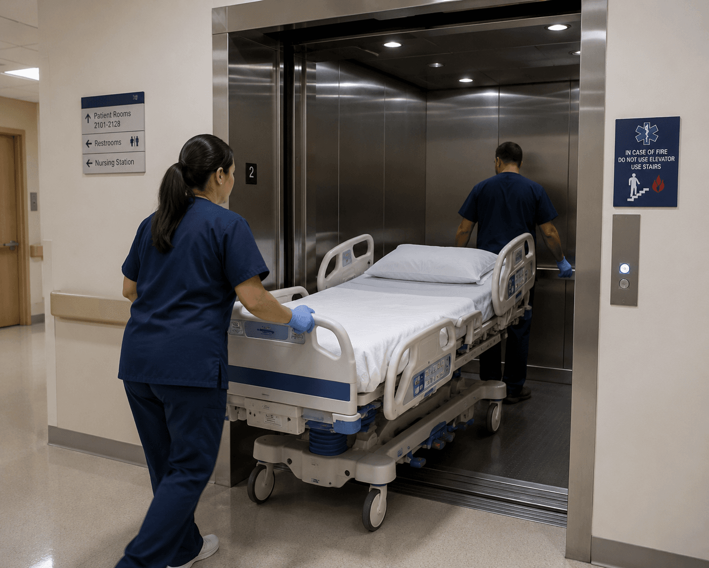 CH-B Hospital Elevator